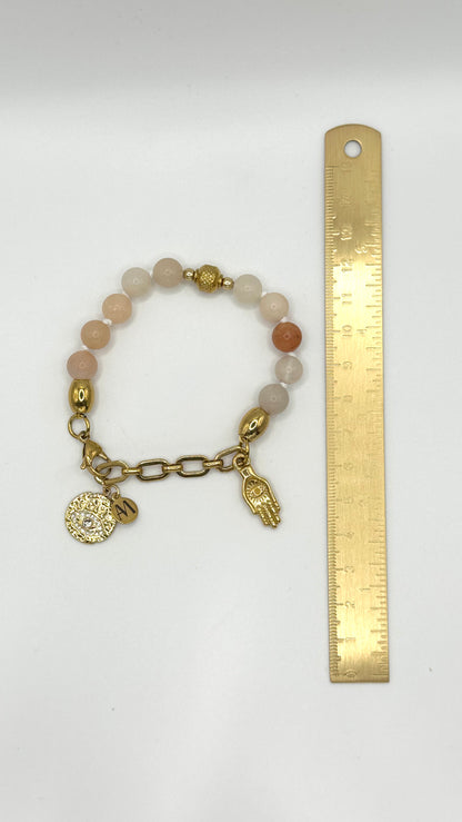Kette Achat Eye-Hand AMA
