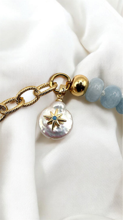 Armband Pearl-Aquamarin AMA