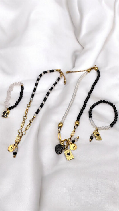 Armband Black and White AMM
