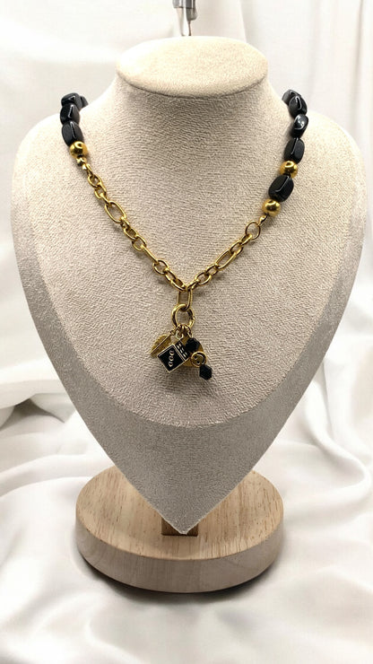 Kette Black Feather AMM