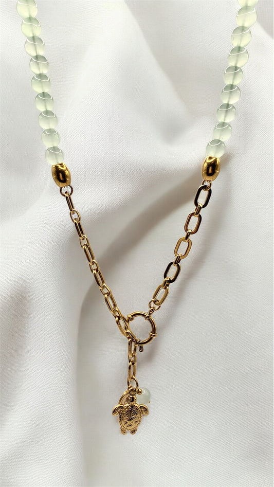 Kette Light Green Turtle AMM