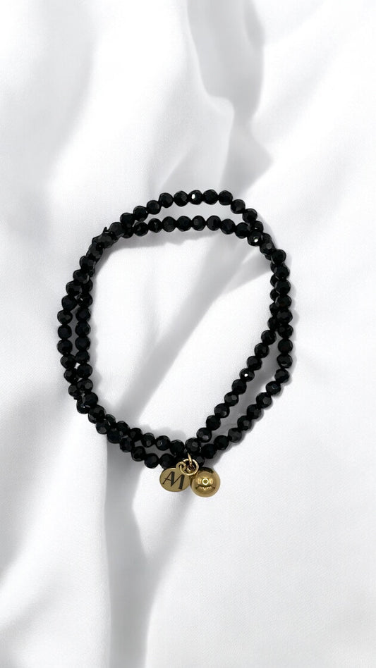 Armband Double Black AMA