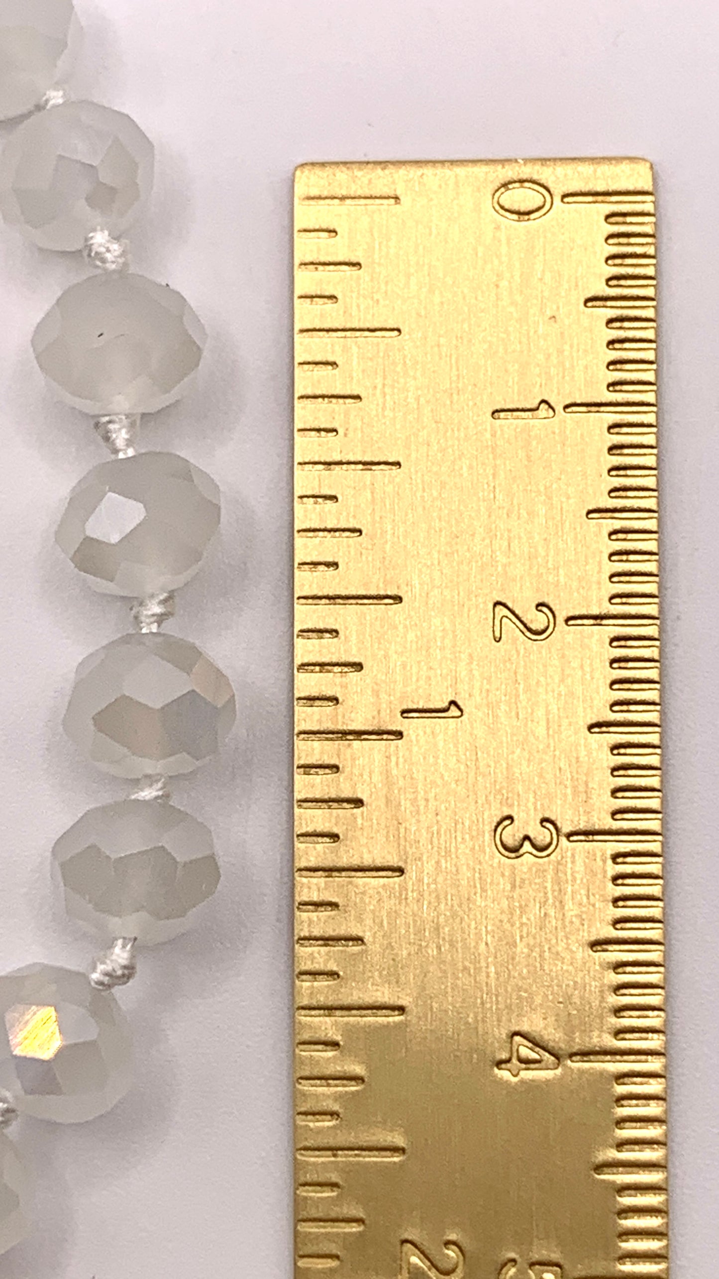 Armband White Crystal Plate AMM