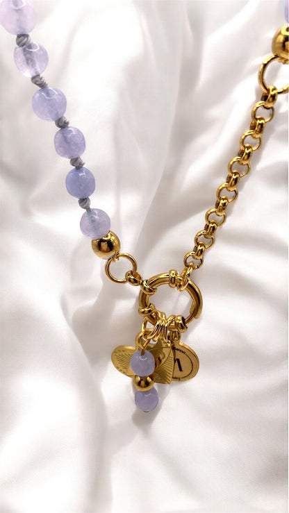 Kette Aquamarin Heart AMM