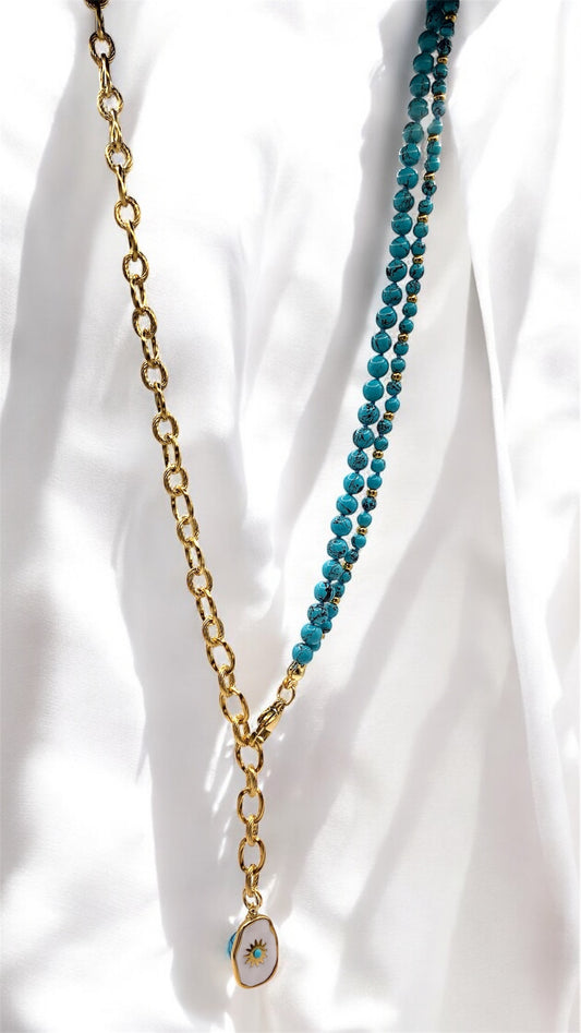 Kette Turquoise and White AMM