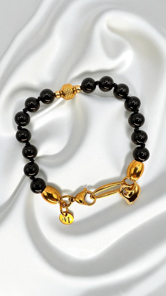Armband Black Turmalin AMA
