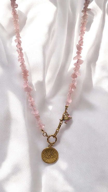 Kette Sweet Quartz Bird AMM