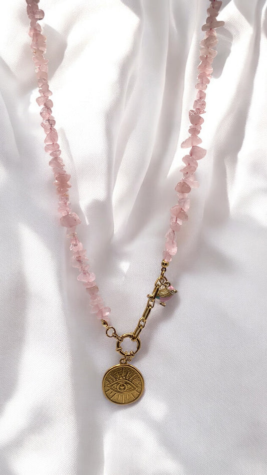 Kette Sweet Quartz Bird AMM