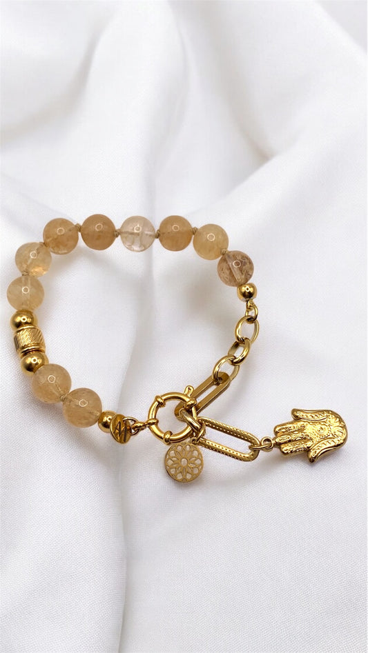 Armband Beige Hand AMM