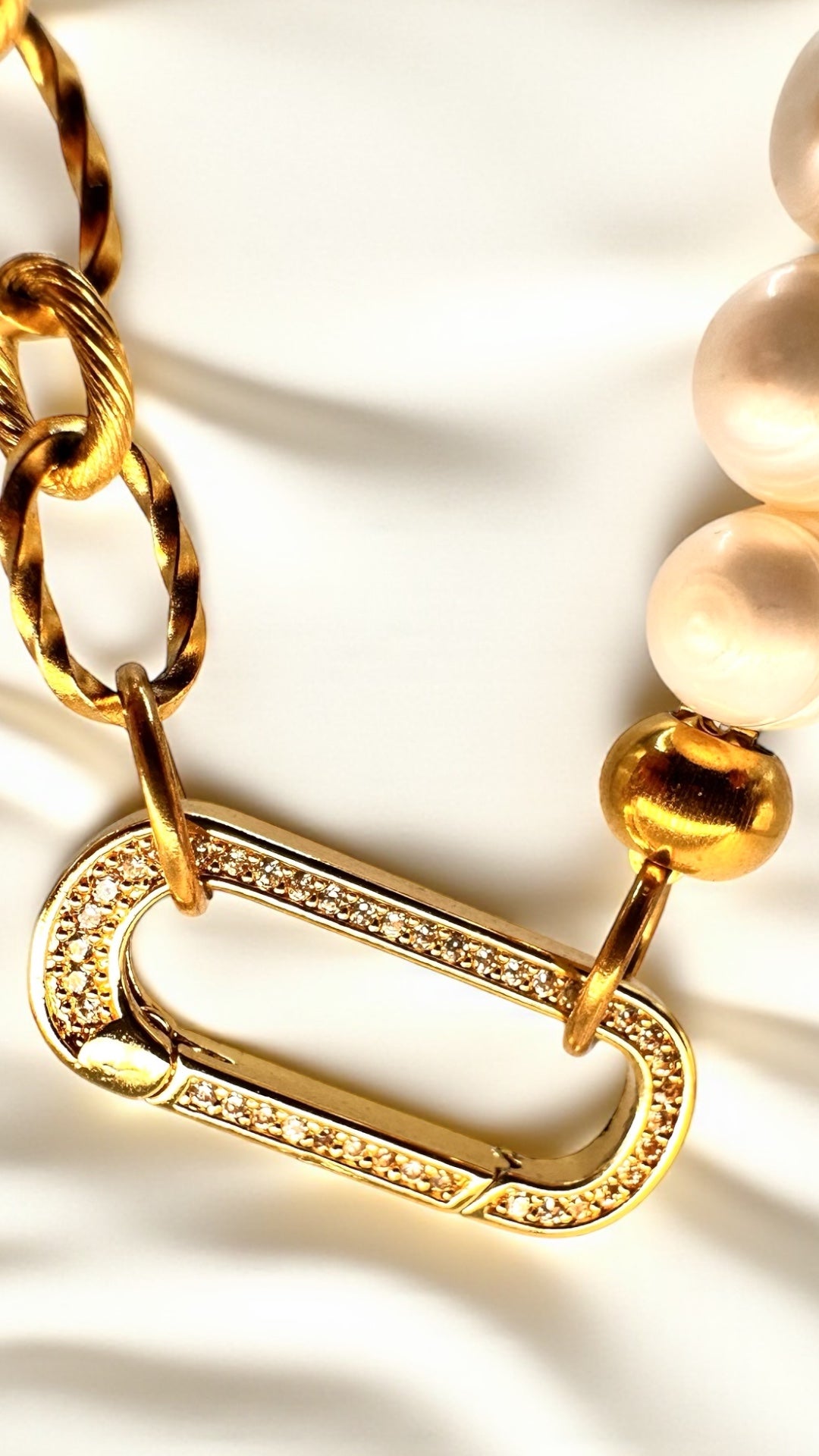 Kette Pearl and Gold AMA