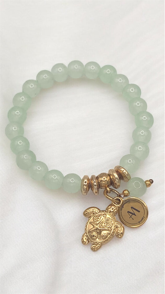 Armband Light Green Turtle AMM
