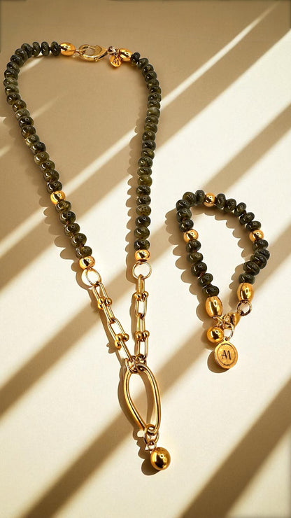 Kette Green Jade AMA