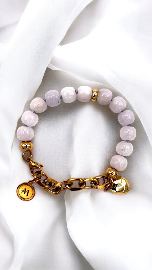 Armband Aqua and Gold AMA