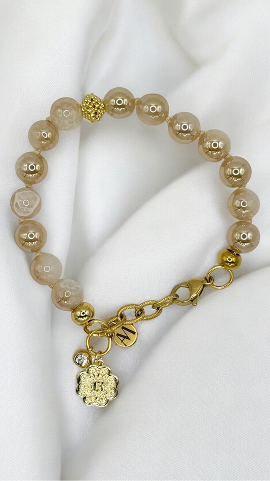 Armband Beige Thirteen AMA