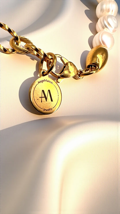 Armband Pearl and Gold AMA