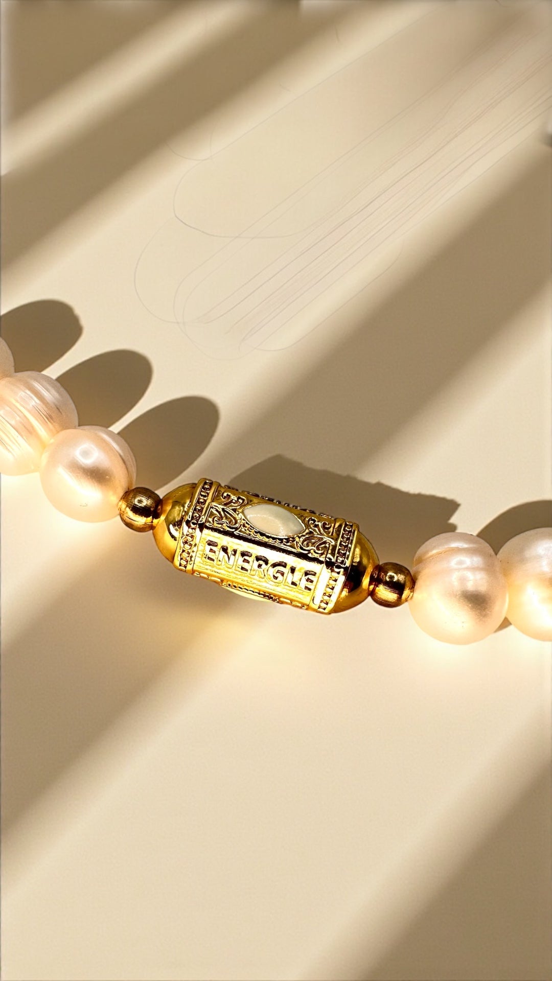 Kette Pearl and Gold AMA