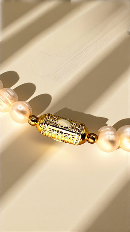 Kette Pearl and Gold AMA