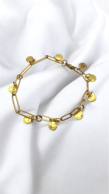Armband Layer Gold Smile AMM