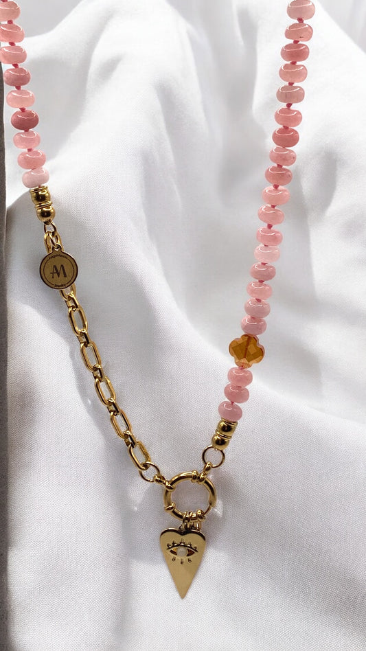 Kette Rose Eye Heart AMM