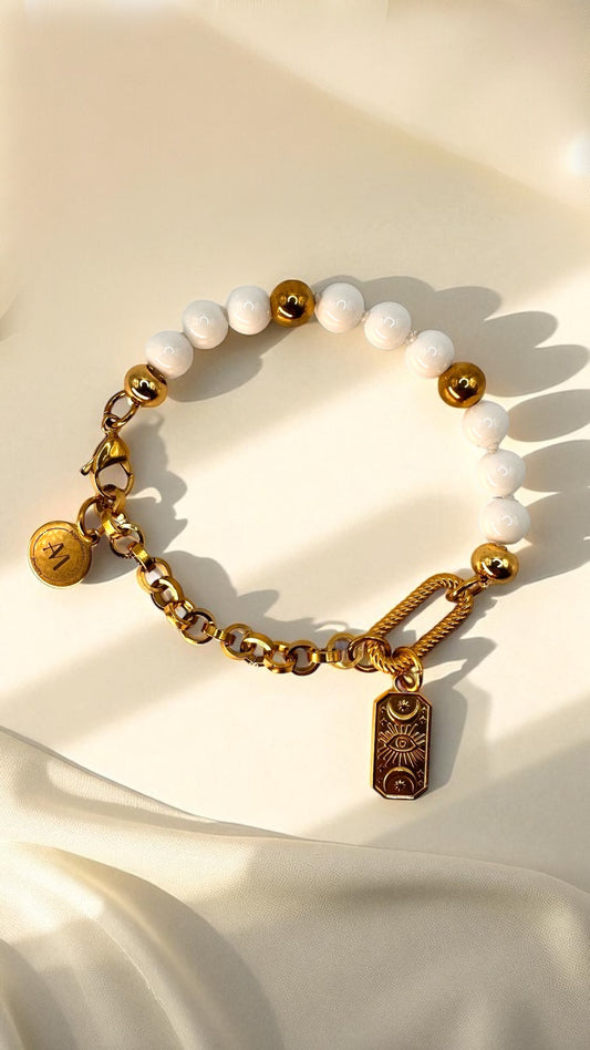 Armband Chalcedon Palm AMA