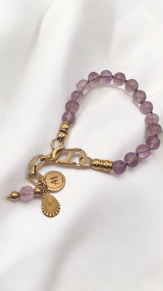 Armband Bright Purple Drop AMM