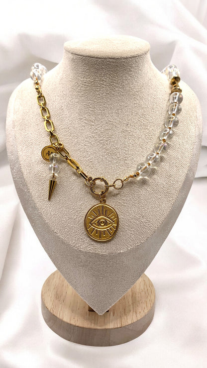 Kette Shiny Transparent Pearl AMM