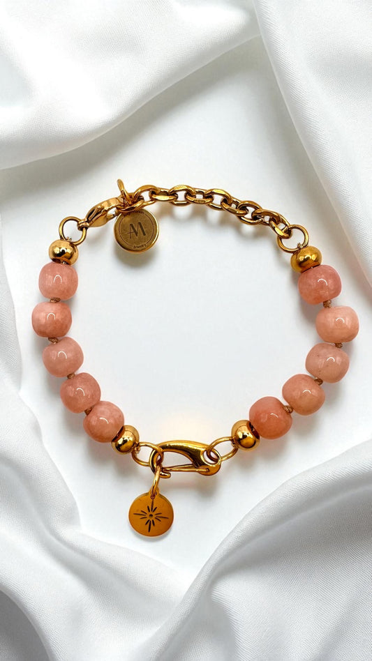 Armband Pink Morganit AMA