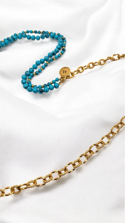 Kette Turquoise and White AMM