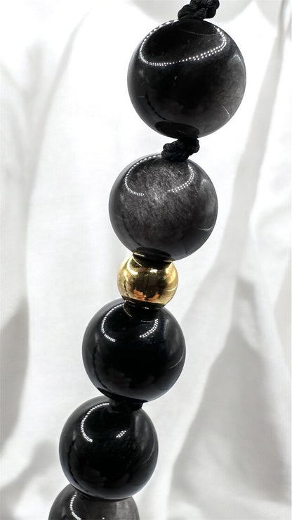 Kette Obsidian Crescent AMA