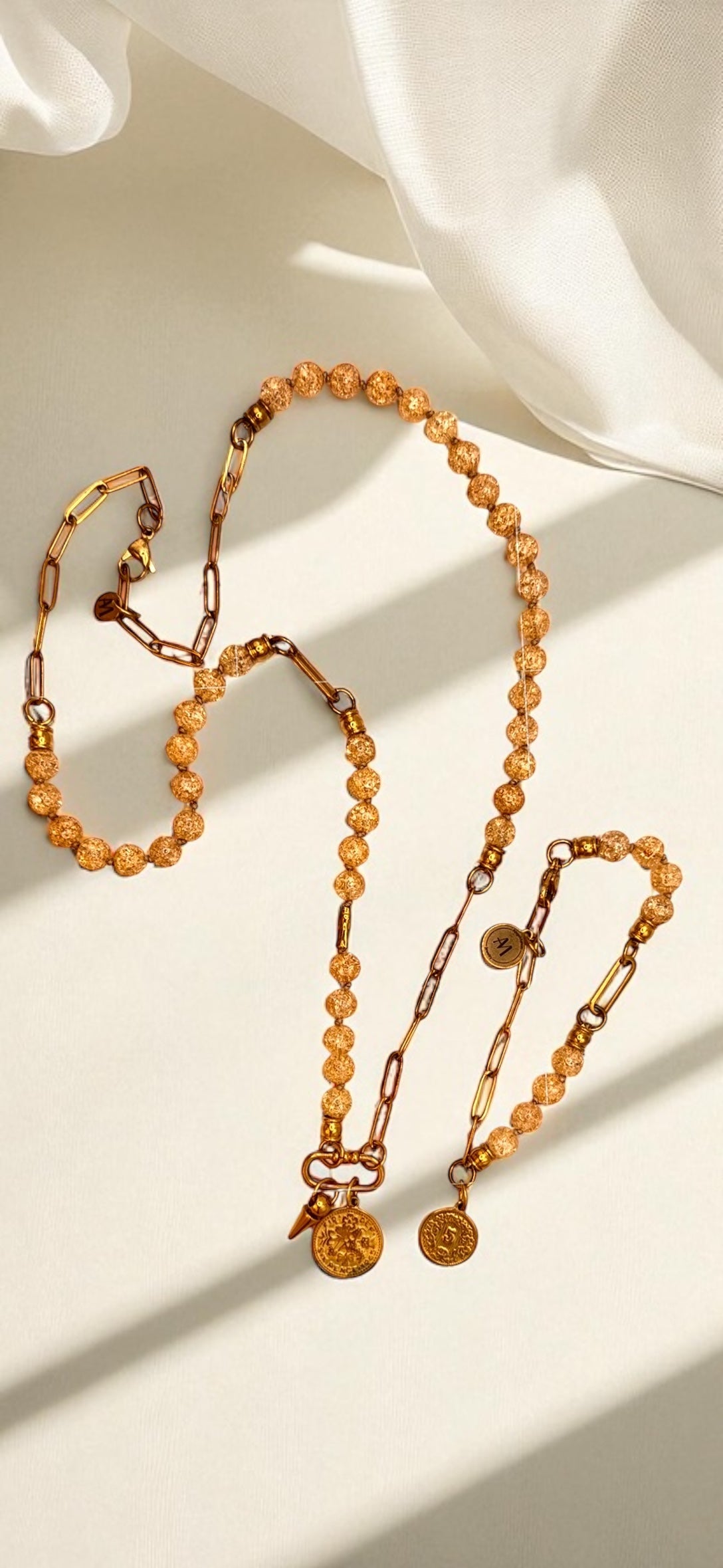 Kette Champagner Quarz AMA