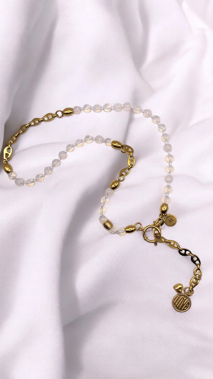 Kette Faceted Opal Love AMM