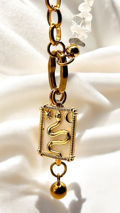 Kette White Snake AMA
