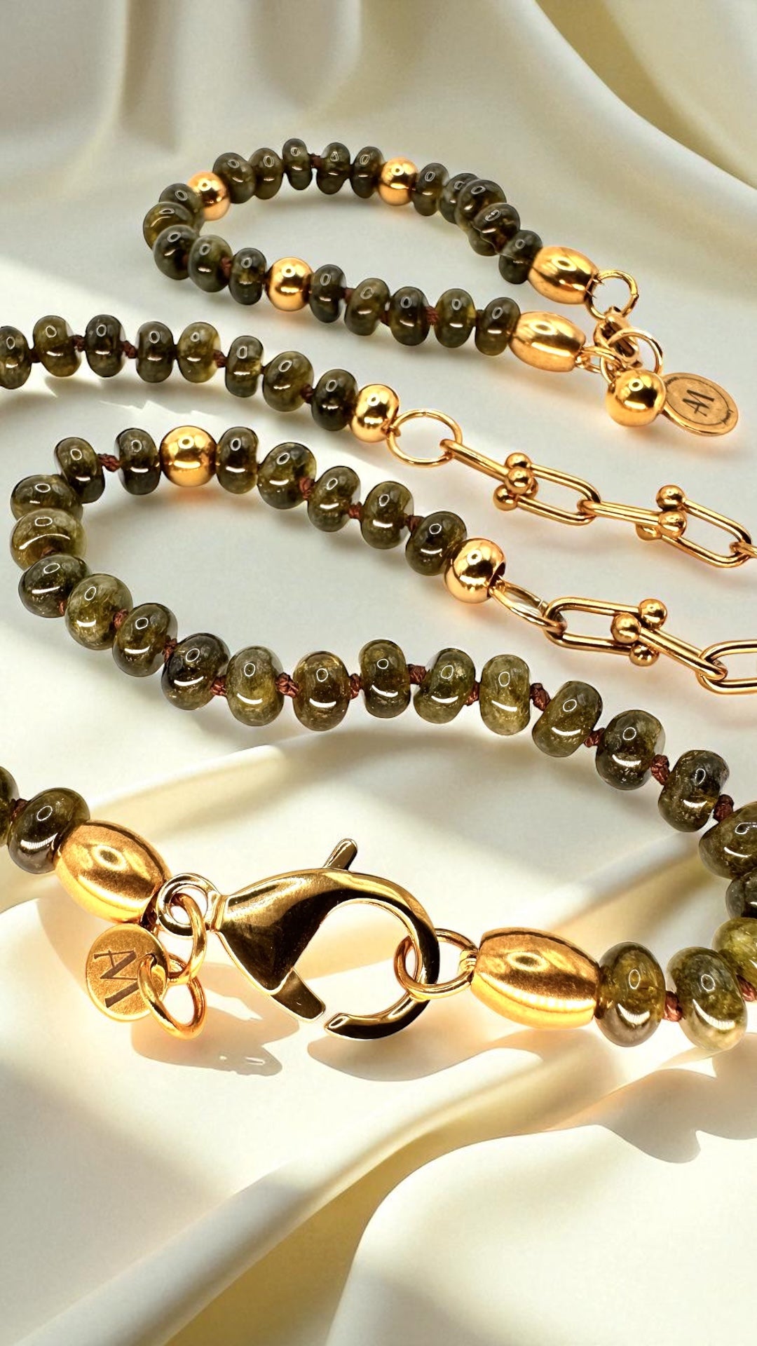 Kette Green Jade AMA
