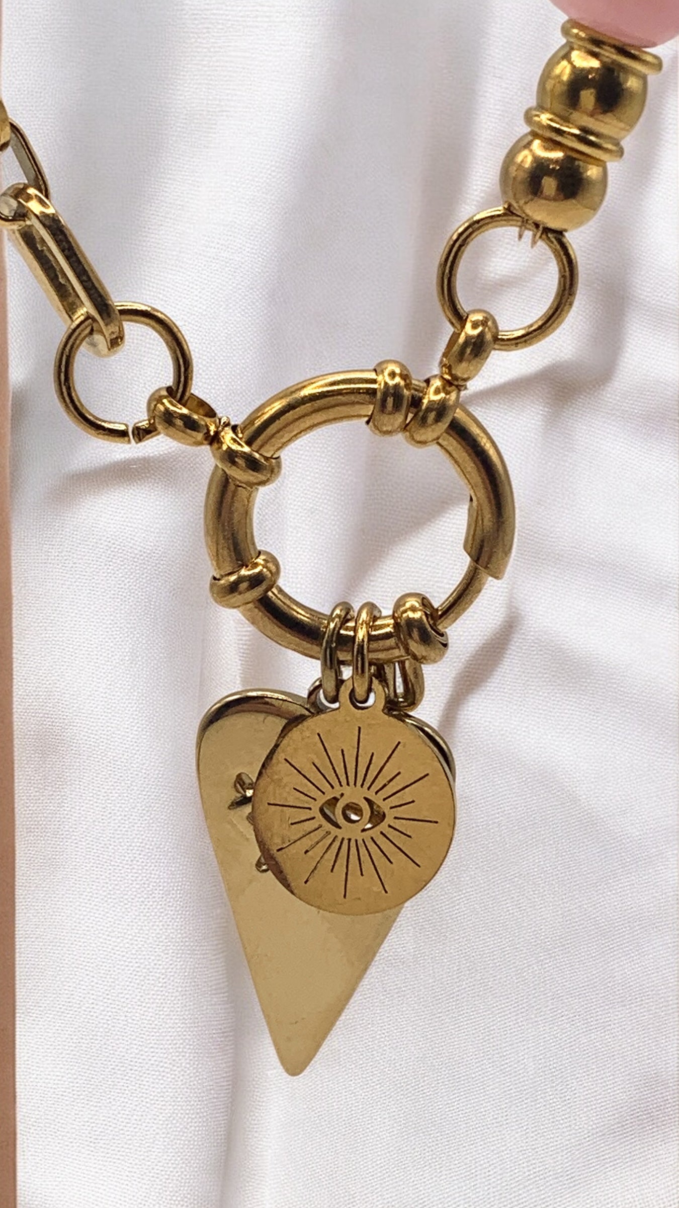 Kette Rose Eye Heart AMM