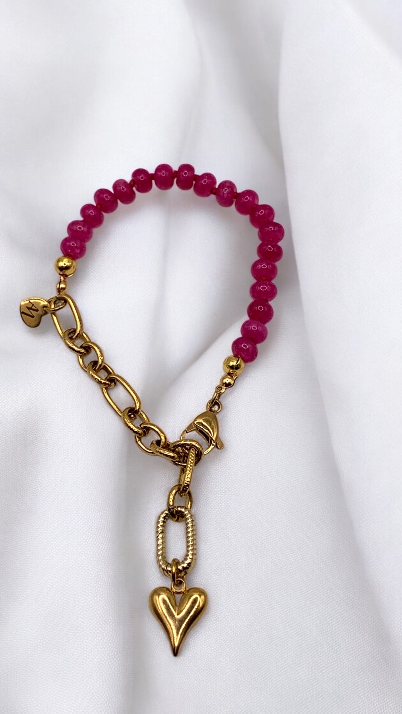 Armband Pink Heart AMM