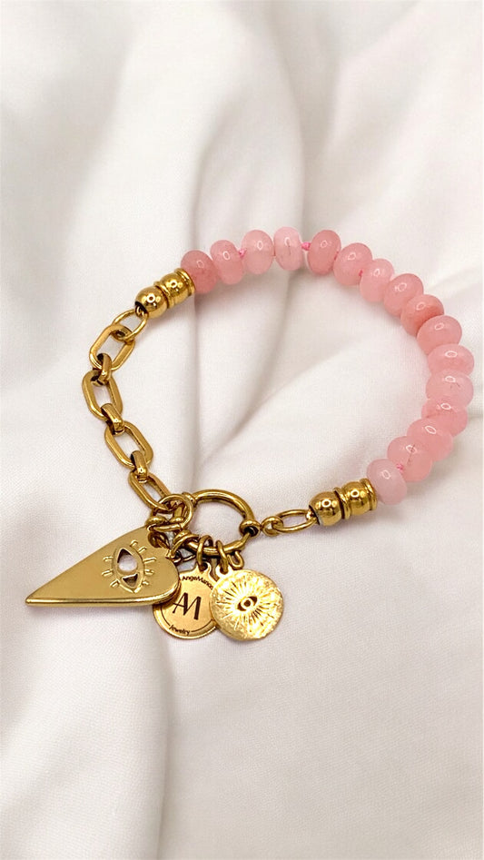 Armband Rose Eye Heart AMM
