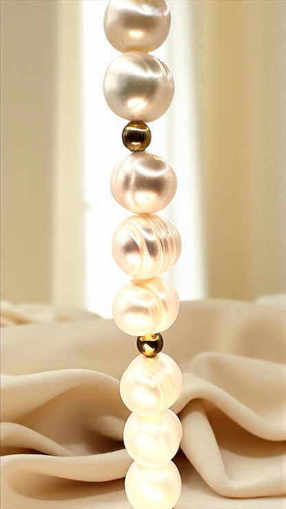 Kette Pearl and Gold AMA
