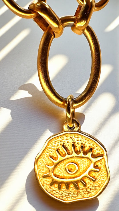 Kette Citrin Eye AMA