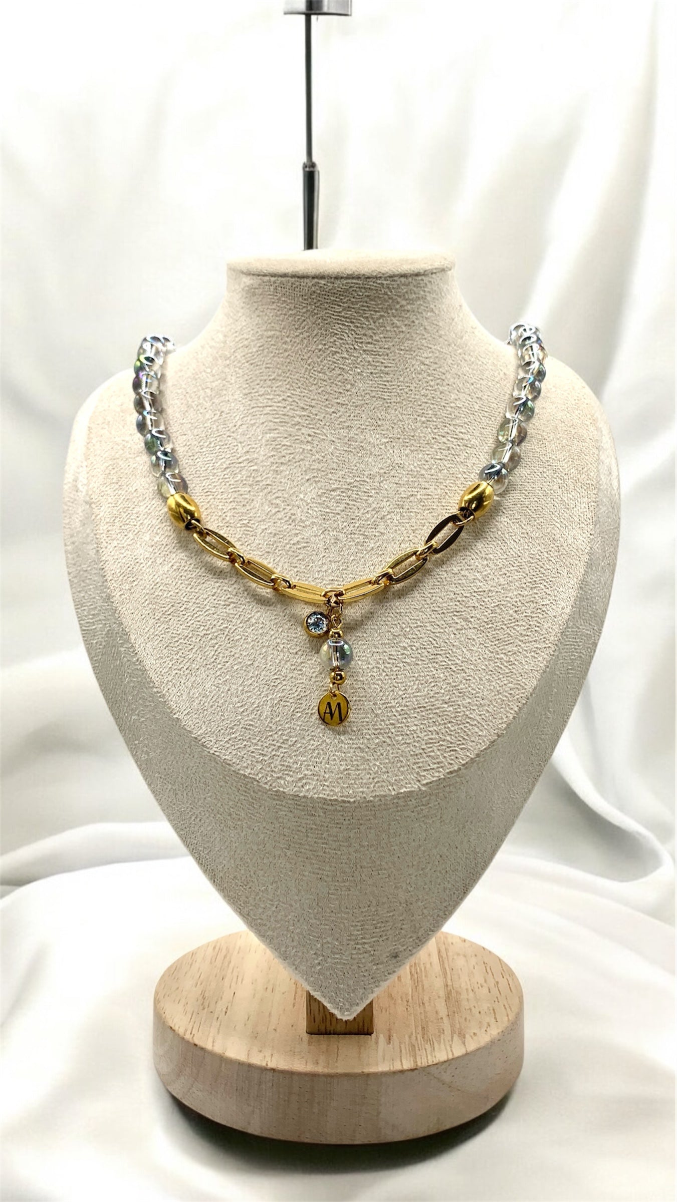 Kette Shimmering Blue Pearl AMM