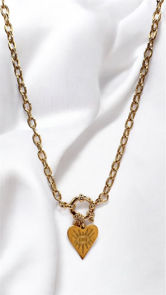 Kette Layer Golden Heart AMM