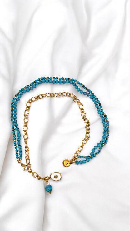 Kette Turquoise and White AMM