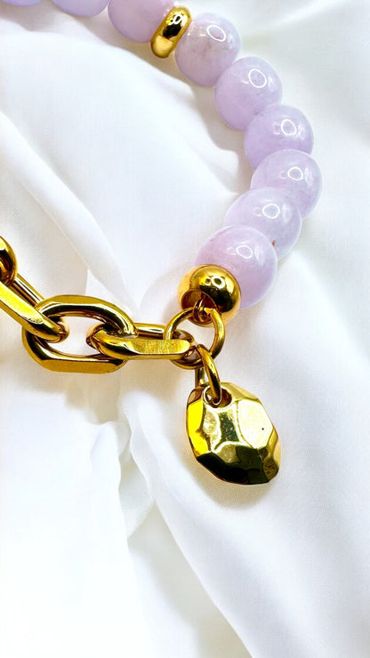Armband Aqua and Gold AMA