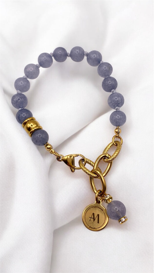 Armband Light Blue Star AMM