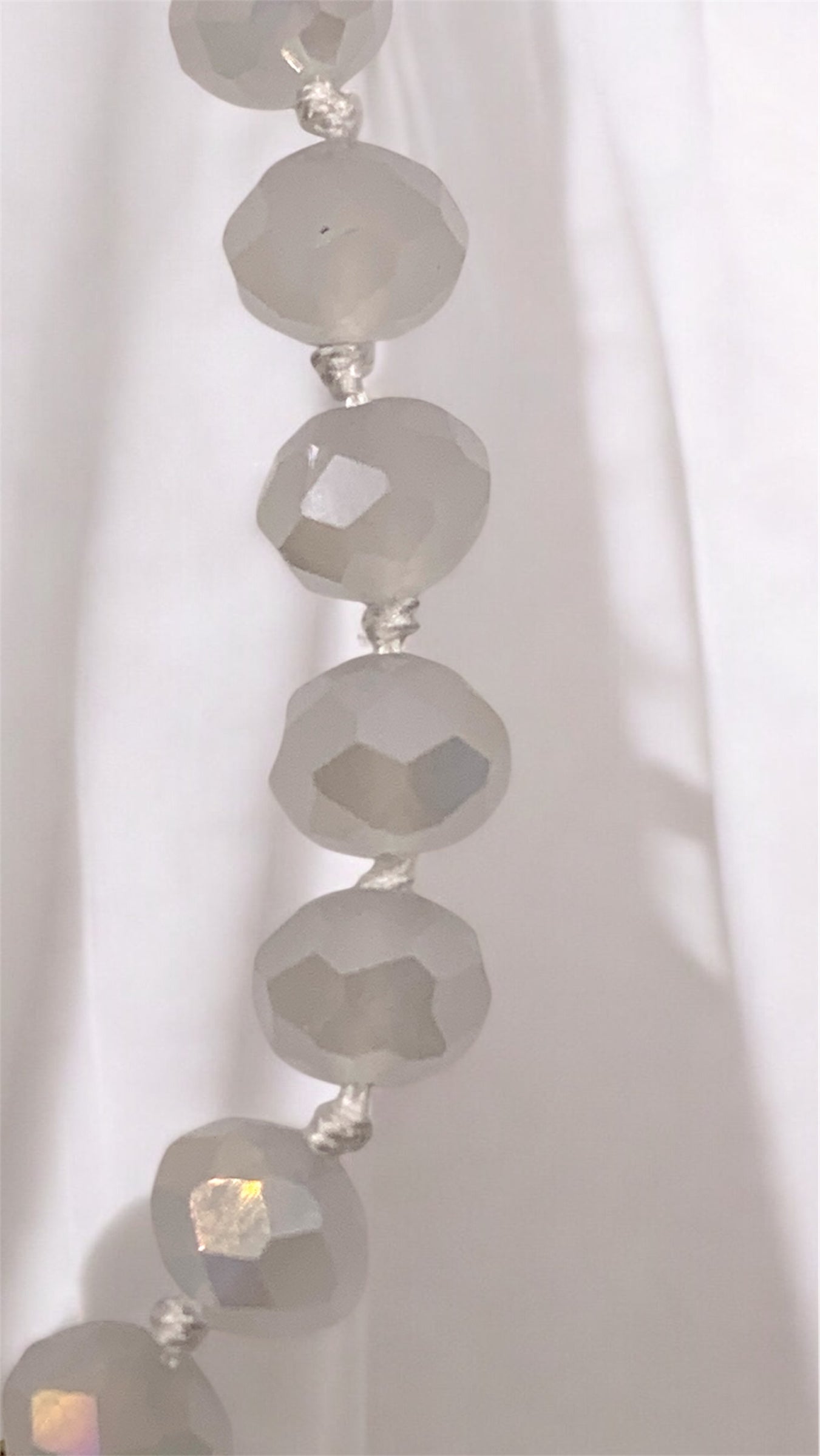 Armband White Crystal Plate AMM