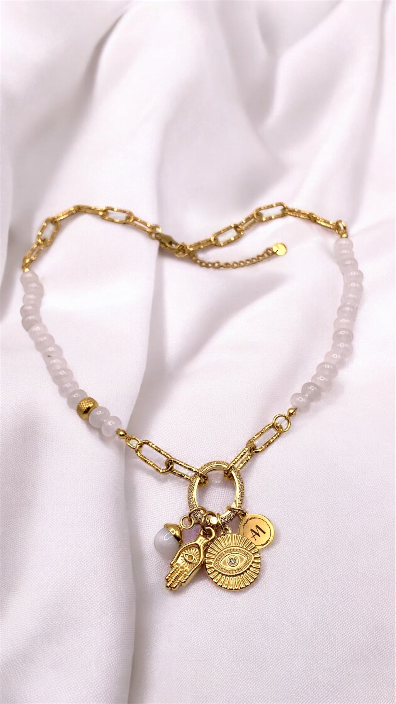 Kette White Circle AMM