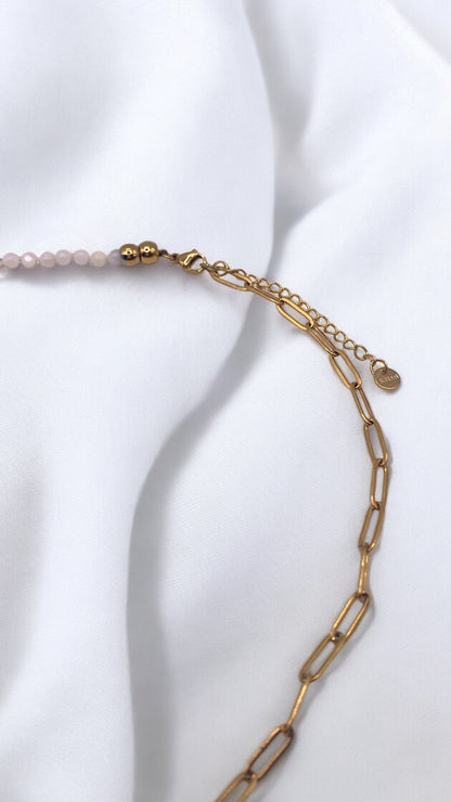 Kette White Heart AMM