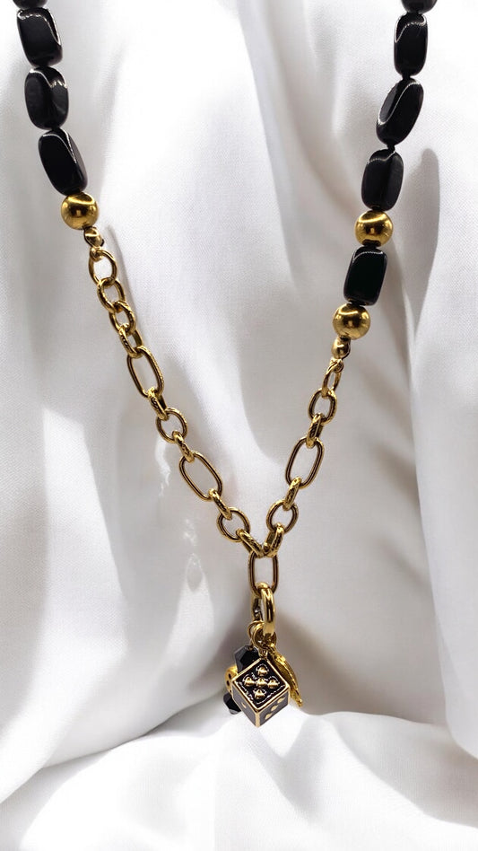 Kette Black Feather AMM