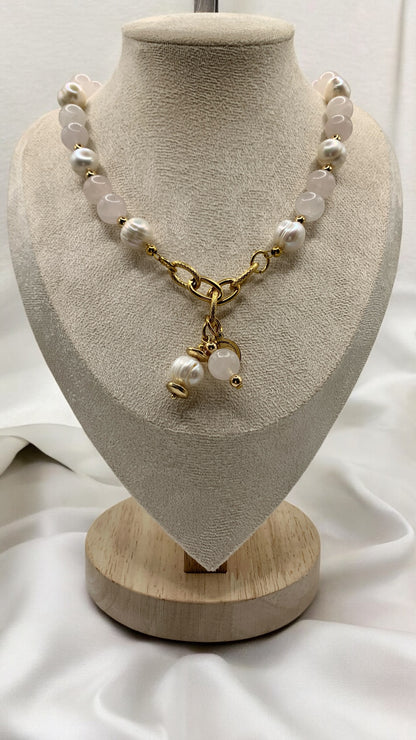 Kette White Freshwater Pearl AMM