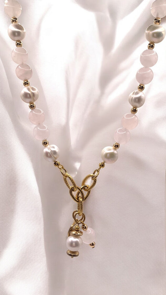 Kette White Freshwater Pearl AMM