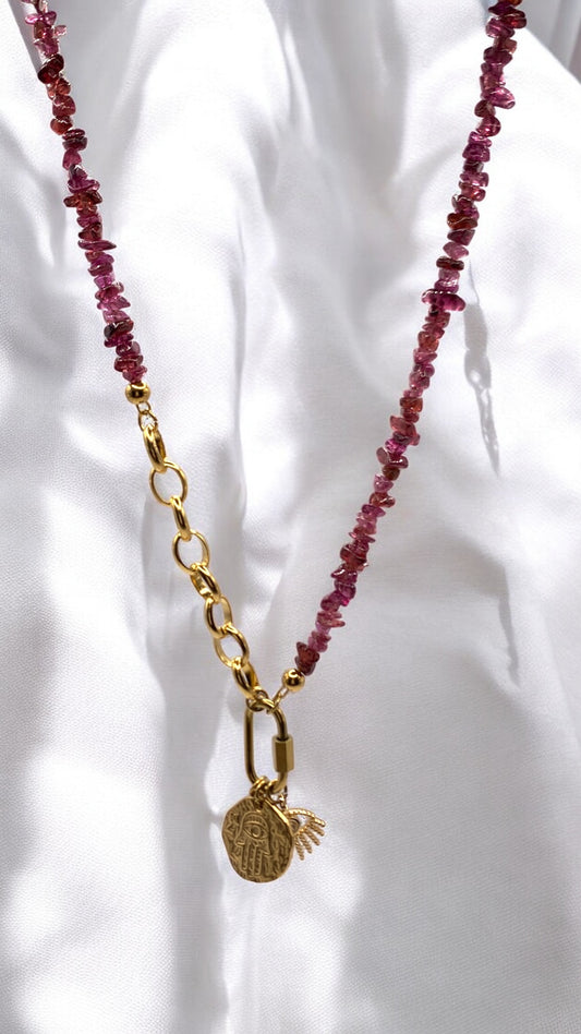 Kette Pretty Granat Splitter AMM